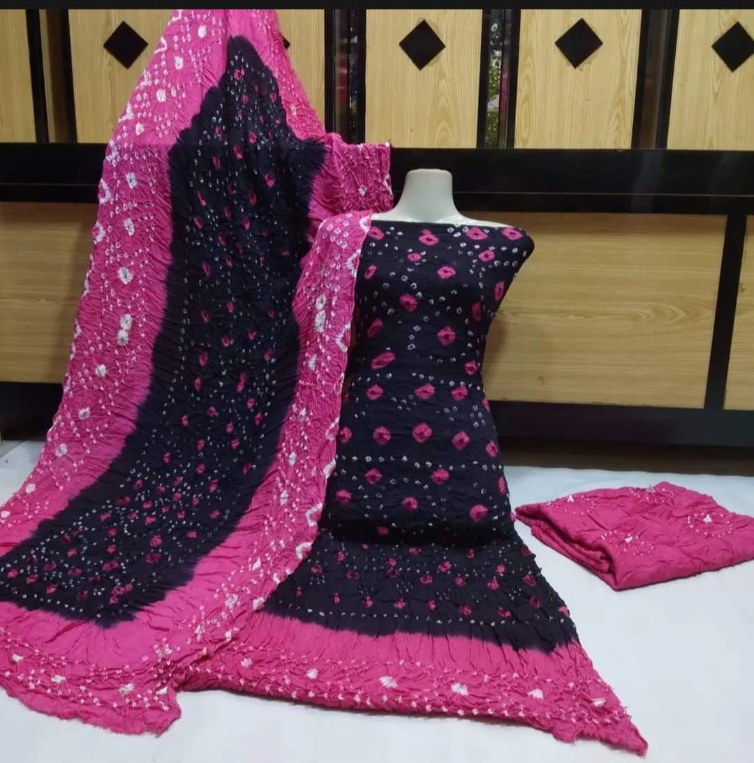 Linen Chunri Suit