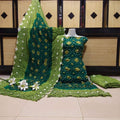 Linen Chunri Suit