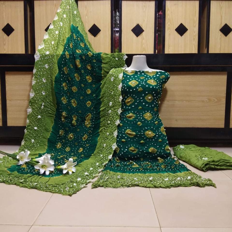 Linen Chunri Suit