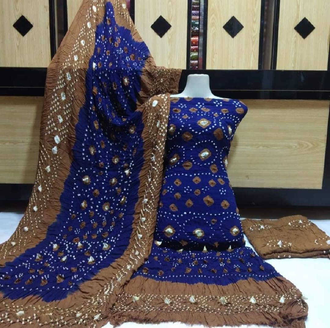 Linen Chunri Suit