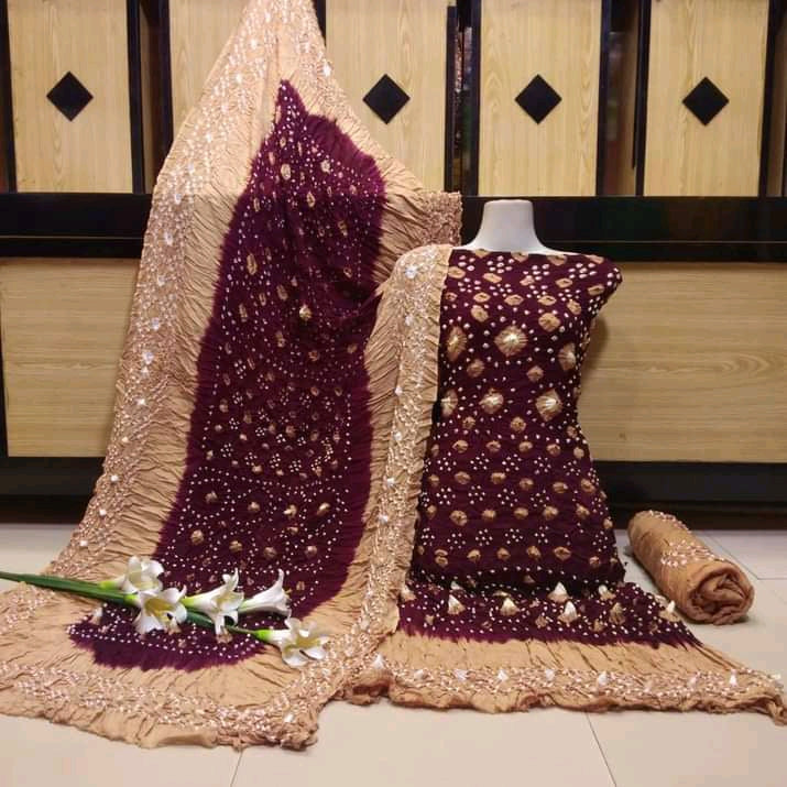 Linen Chunri Suit