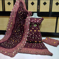 Linen Chunri Suit
