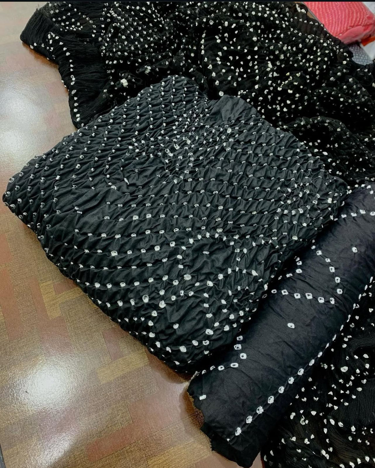 Chiffon Chunri Suit