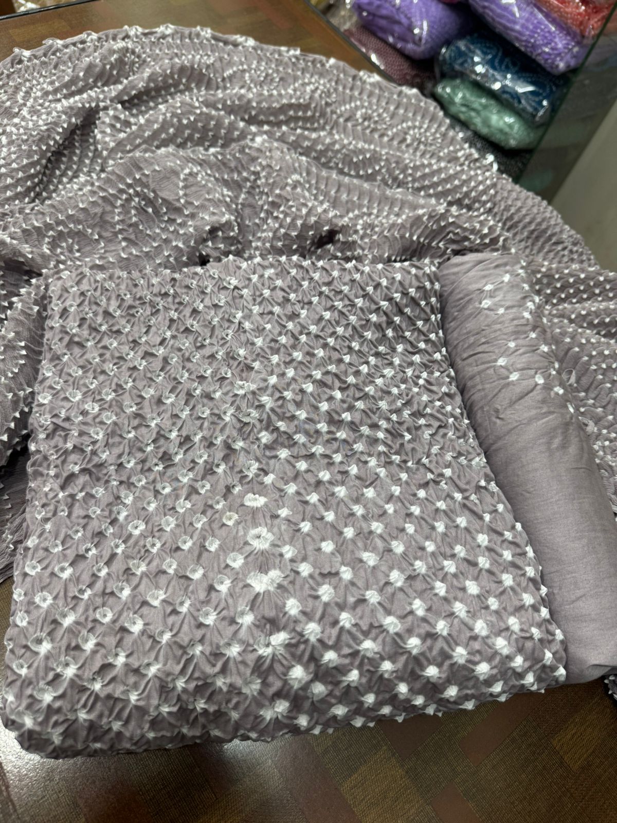 Chiffon Chunri Suit