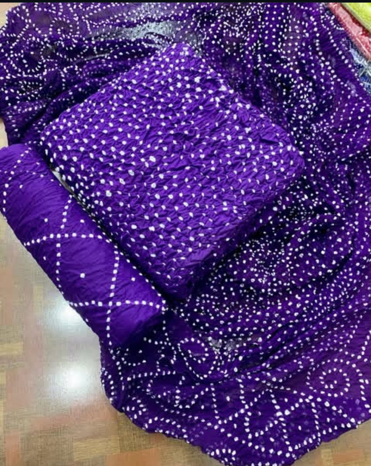 Chiffon Chunri Suit