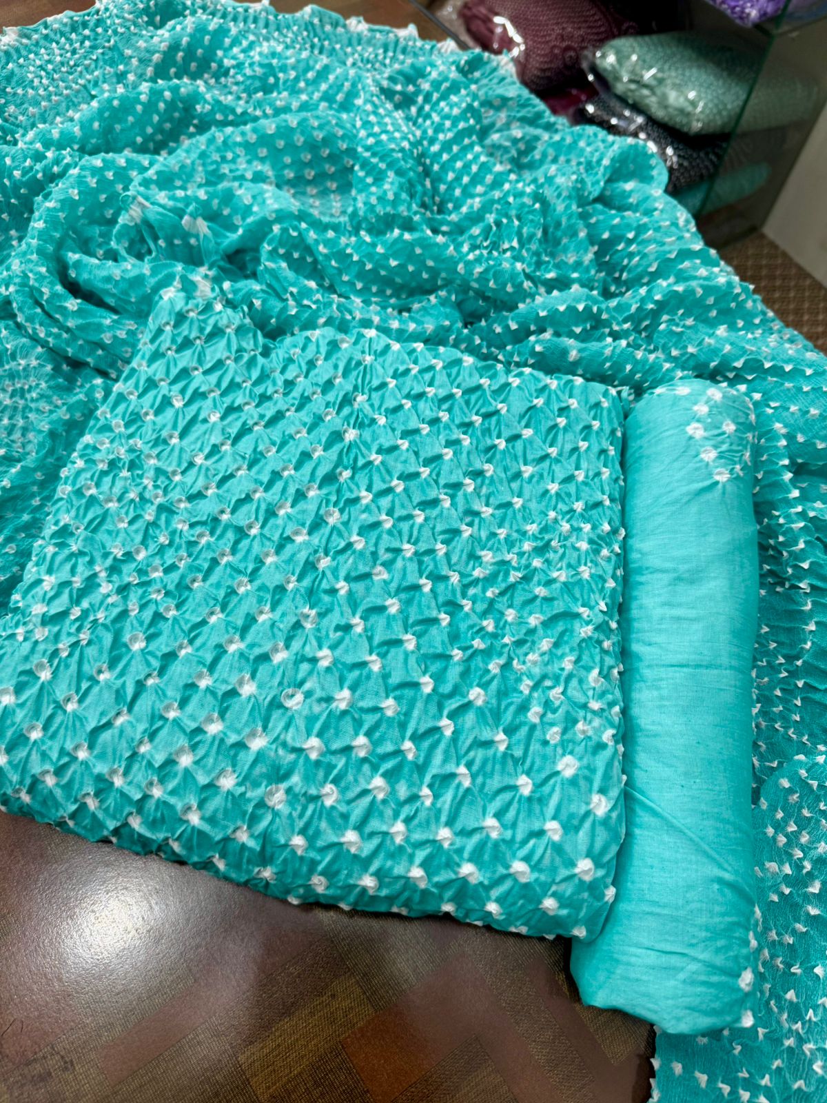 Chiffon Chunri Suit